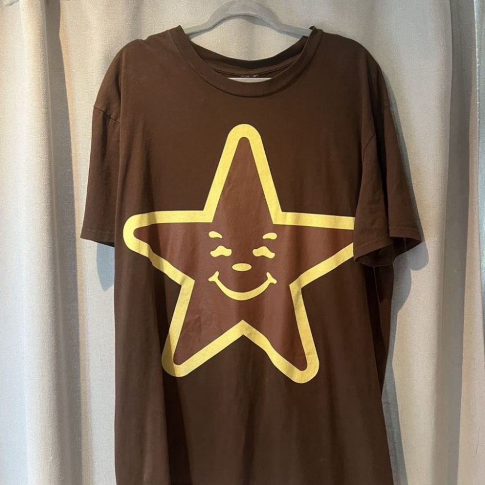 Brown Star Graphic Men's T-Shirt